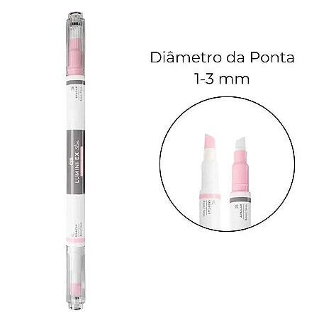CIS Marca Texto LUMINI EX SLIM - Rosa