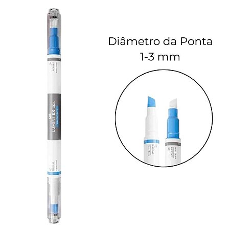 CIS Marca Texto LUMINI EX SLIM - Azul