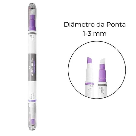 CIS Marca Texto LUMINI EX SLIM - Lilás