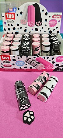 Borracha Patinha Holic Pets Tris - Unidade