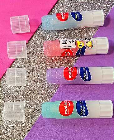 Cola Glitter em Bastão Molin