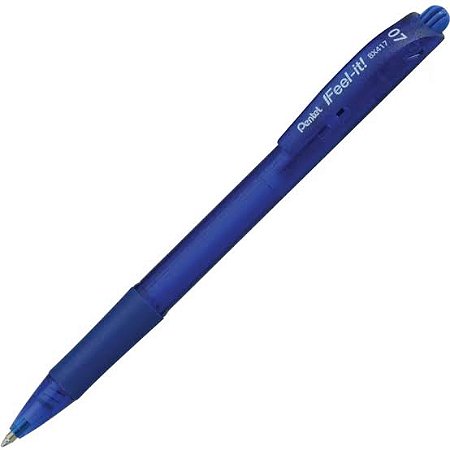 Caneta Esferográfica Feel it 0.7mm Pentel AZUL