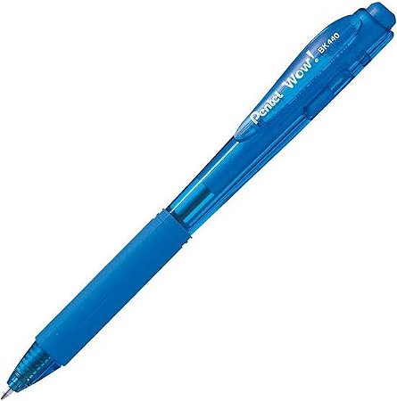 Caneta Esferográfica WOW 1.0mm Pentel AZUL
