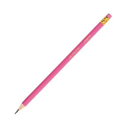 Lápis Preto HB Love Pink Molin