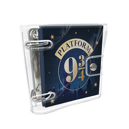 Mini Fichário Harry Potter Azul DAC