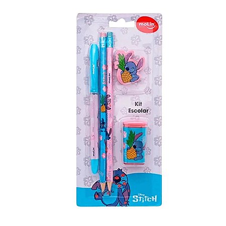 Kit Escolar Stitch Molin