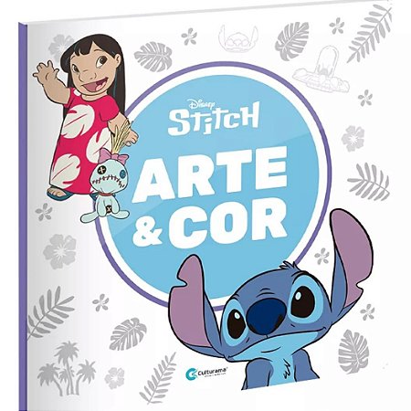 Livro Infantil de Colorir do Stitch Arte e Cor Culturama