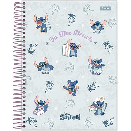 Caderno Stitch Capa Dura Colegial Foroni