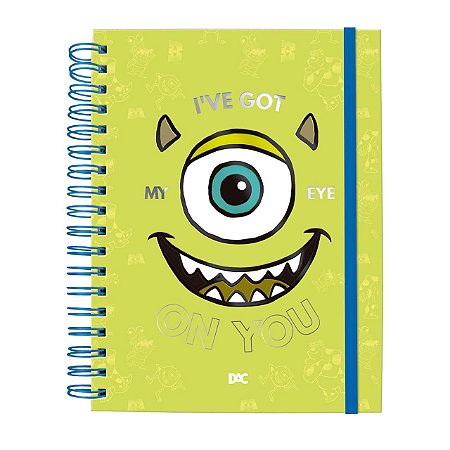 Caderno Smart Colegial Monstros SA 80 Fls Dac