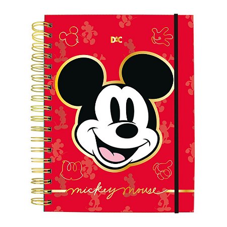 Caderno Smart Colegial Mickey Mouse 80 Fls Dac