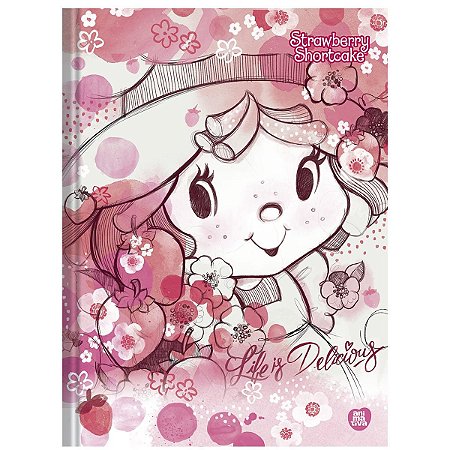 Caderno Brochura Colegial Moranguinho Animativa