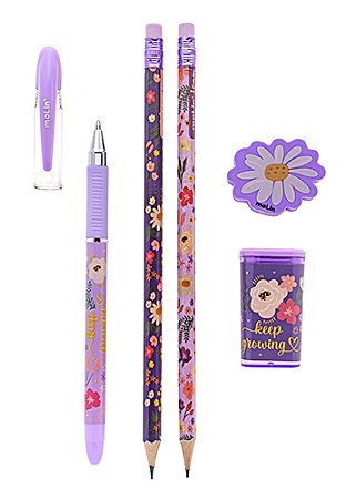 kit Escolar Flowers Molin
