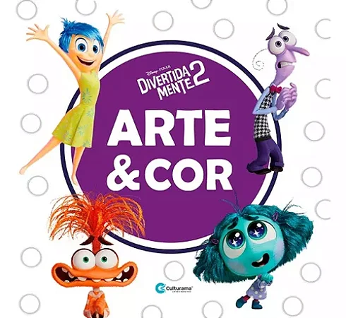 Livro Infantil de Colorir Divertidamente Arte e Cor Culturama