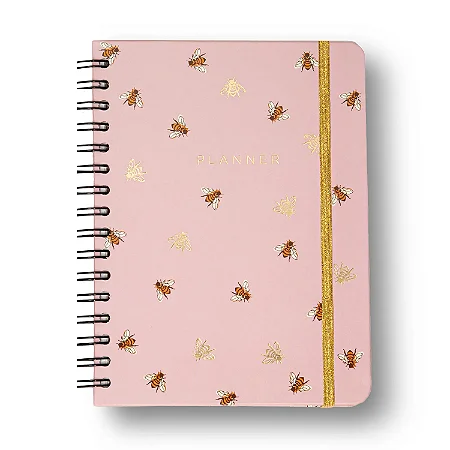 Planner Permanente Wire-o Melissa Semanal Notas A5 Colmeia Cícero
