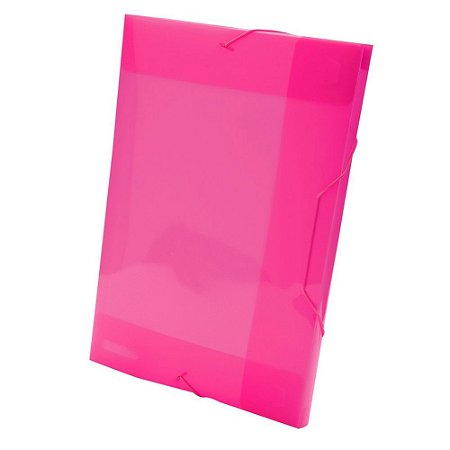 PASTA PLASTICA OFICIO 20MM ROSA DELLOLINE  DELLO