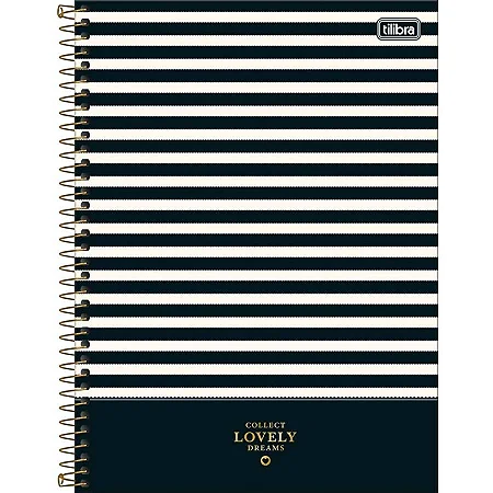 Caderno Espiral Univ. Capa Dura 1 Matéria 80 Fls West Village Tilibra