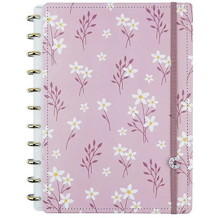 Caderno Inteligente Grande Pink Blossom by Sof