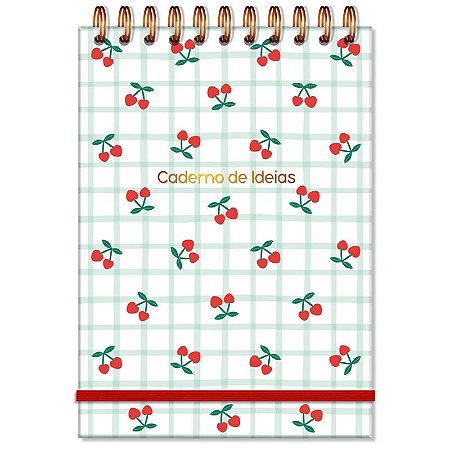 Caderno de Ideias Cereja Fina Ideia