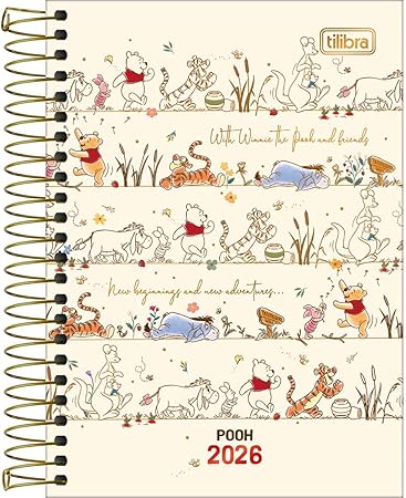Agenda Pooh 2026 Tilibra