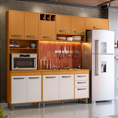 Cozinha Completa Polimam Barcelona 4 Pecas