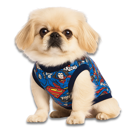 Roupa Pet Camiseta Cachorro Superman