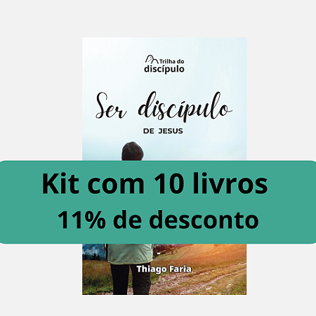 Ser discípulo de Jesus - Kit com 10 livros