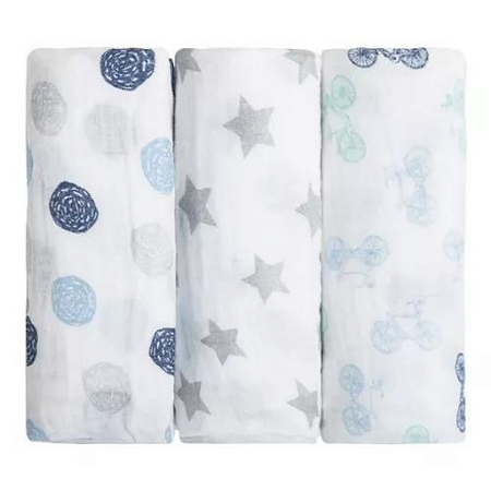 CUEIRO PAPI SOFT ESTAMPADO –BOLA COLORIDA- 1,0m x 80cm