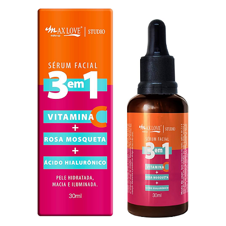 Sérum Facial 3 em 1 Max Love