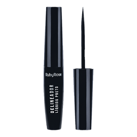 Delineador liquido preto Ruby rose