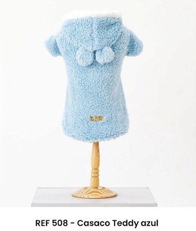 Casaco Teddy Azul - REF 508 - PERICÃO