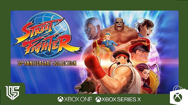 STREET FIGHTER COLEÇÂO DE 30 ANOS - XBOX