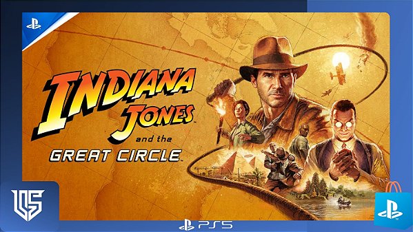 INDIANA JONES E O GRANDE CÍRCULO - PLAYSTATION