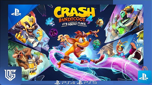 CRASH BANDICOT 4: IT'S ABOUT TIME - PLAYSTATION