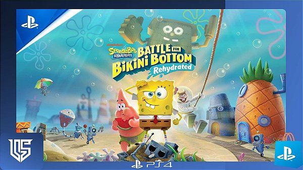 BOB ESPONJA CALÇA QUADRADA - PLAYSTATION