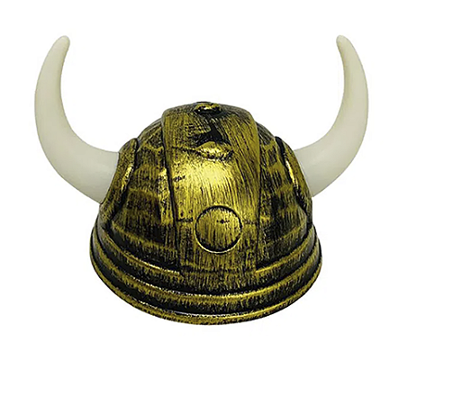 Chapéu Capacete Viking Elmo Cosplay Fantasia