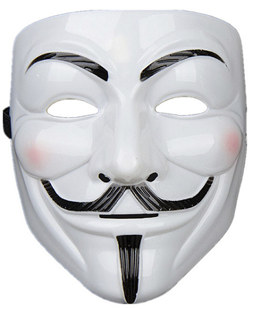 Mascara V De Vingança Anonymous Halloween Fantasia