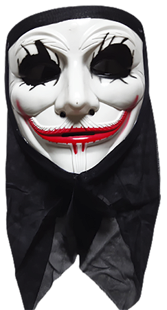 Mascara V De Vingança Anonymous Halloween Fantasia