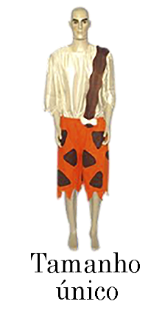 Fantasia De Fred Flintstone Carnaval Adulto Masculino