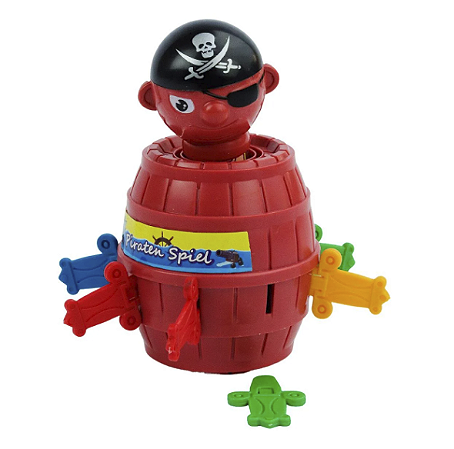 Jogo Pula Pirata Barril Pequeno