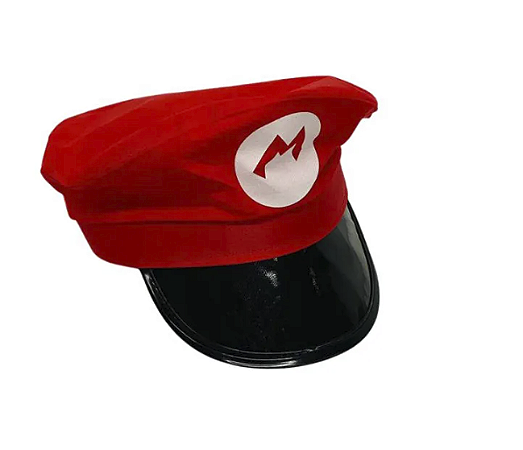 Boina Chapéu Touca Gorro Do Super Mário Cosplay Fantasia