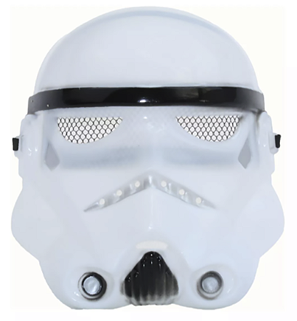 Máscara Stormtrooper Cosplay Fantasia Star Wars