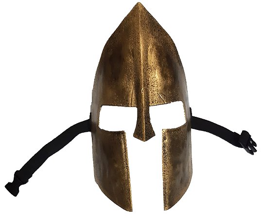 Mascara Gladiador Medieval Romano 300 Elmo Cosplay