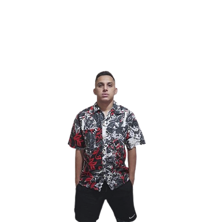 Camisa Social Floral Florida Masculina Havaiana Estampa