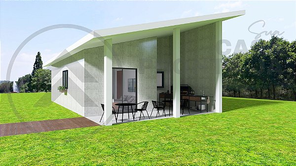 66,18 M² - Casa Modelo Cotia