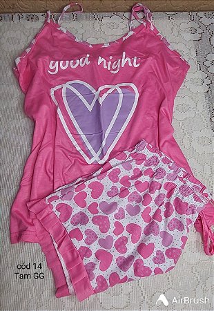 Short Doll coração