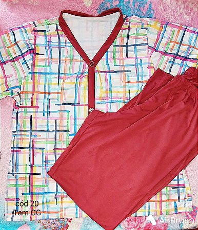 Pijama meia estação