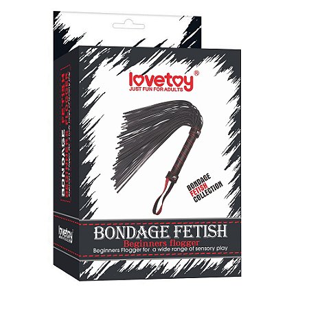 Chicote Luxo - Bondage Fetish Beginners Flogger - LOVETOY