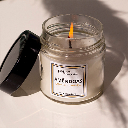 Vela no copo Pianezza tampa preta 315g - diversos aromas