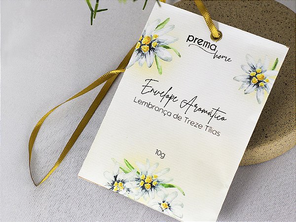 Envelope Aromático - Lembrança Treze Tílias