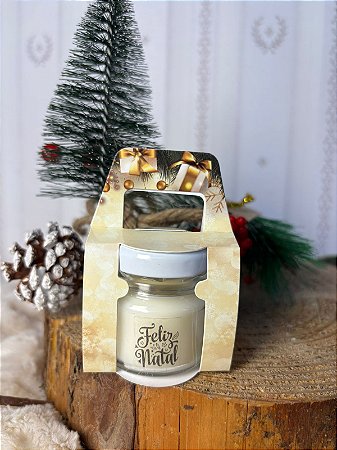 Vela aromática conservinha com embalagem